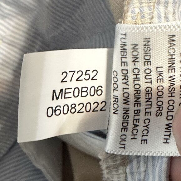 Peter Millar Golf Pants Mens Size 35x36 ME0B06 Crown Sport Beige Khaki NWT - Picture 12 of 13